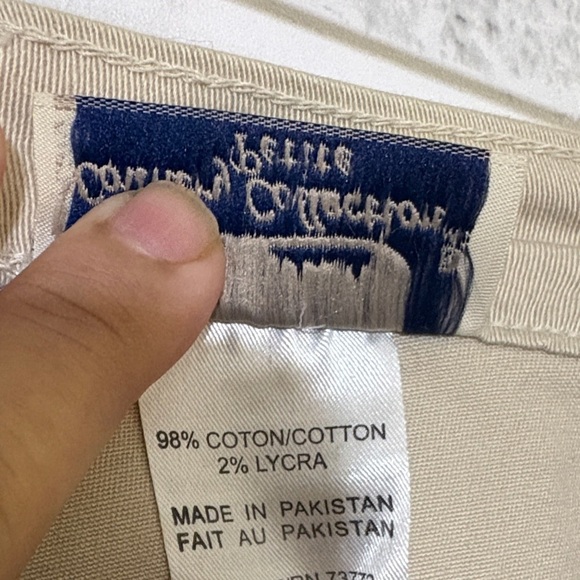 Tradition women’s Classic Tan Cargo Pants, size 14p petite - Picture 6 of 8